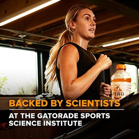 Gatorade Zero Sugar Thirst Quencher Sports Drinks, Lemon-Lime, 20 Ounce Bottles (Pack of 8)