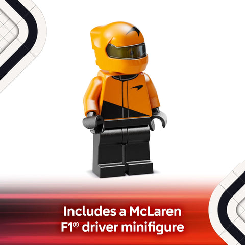 LEGO Speed Champions McLaren F1 Team MCL38 Race Car Toy - Building Set for Kids, Boys & Girls, Ages 10+ - Toy Car for F1 Fans - Gift Idea for Birthday - 77251