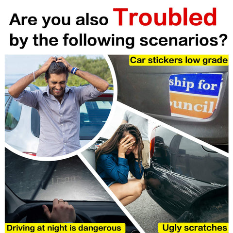 Sukh Student Driver Magnet for Car - Be Patient Student Driver Magnet New Student Driver Sticker Safety Warning Reflective Signs Reusable Movable 3 Pcs