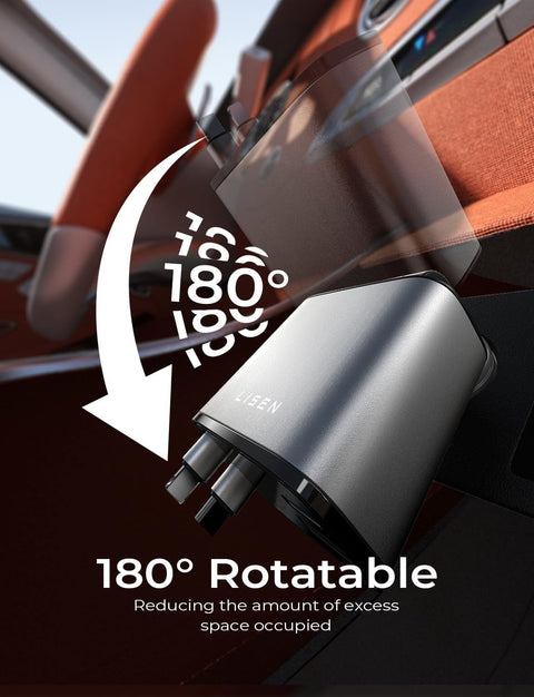LISEN Retractable Car Charger, 69W USB C Car Accessories Adapter for iPhone 16 USB C Charger Fast Charging, Truck Accessories, Travel Essentials Gifts for Women Men, for iPhone 16 15 14 13 12 Pro Max