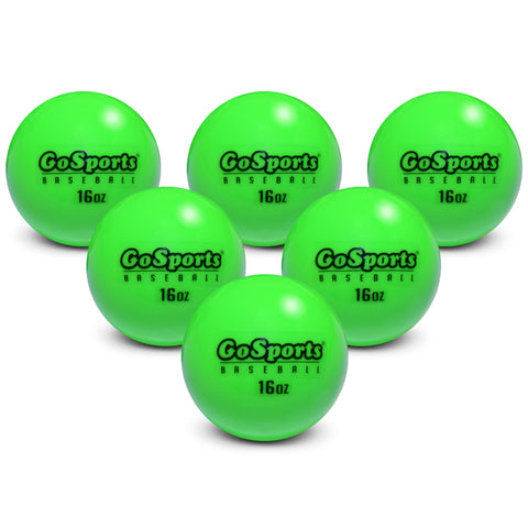 GoSports 2.8 inch Weighted Training Baseballs - Hitting & Pitching Training for All Skill Levels - Improve Power and Mechanics