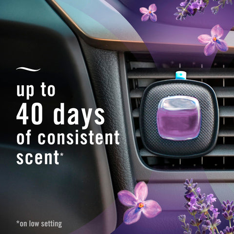 Febreze Car Vent Clip, Downy Calm Scent, 2 Count, 0.13 oz Total