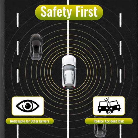 4 PCS Student Driver Sticker for Car, Magnetic Student Driver Signs for Car, Please Be Patient Funny Magnetic New Drivers Safety Warning Bumper Sticker Signs