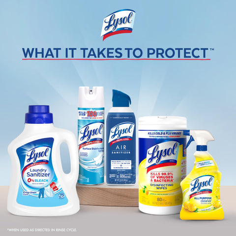Lysol Sport Laundry Sanitizer Additive, Sanitizing Liquid for Gym Clothes and Activewear, Eliminates Odor Causing Bacteria, 90oz