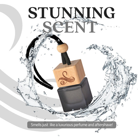 Greed Car Air Freshener for Men | Aventos Perfume Inspired Fragrances | Strong Car Freshener with Odour Eliminator Technology | Creed Air Freshener | Long Lasting Automotive Freshener by Perfa