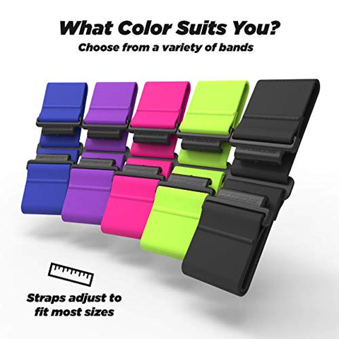 Scosche Rhythm R+2.0: Waterproof/Dustproof Armband with ANT+ & BLE Bluetooth Smart for Hyper Accurate Workout Heart Rate Monitoring with Wahoo, Peloton, LED Monitor, DDP Yoga, Strava & More