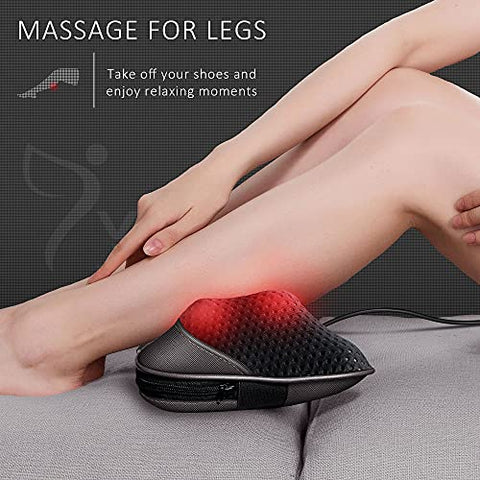 VIKTOR JURGEN Back Massager Gifts for Valentine's Day/Mother's Day/Father's Day/New Year, Neck Massager with Heat, Shiatsu Shoulder Massager for Back, Neck, Electric Massage Pillow Relief Back Pain